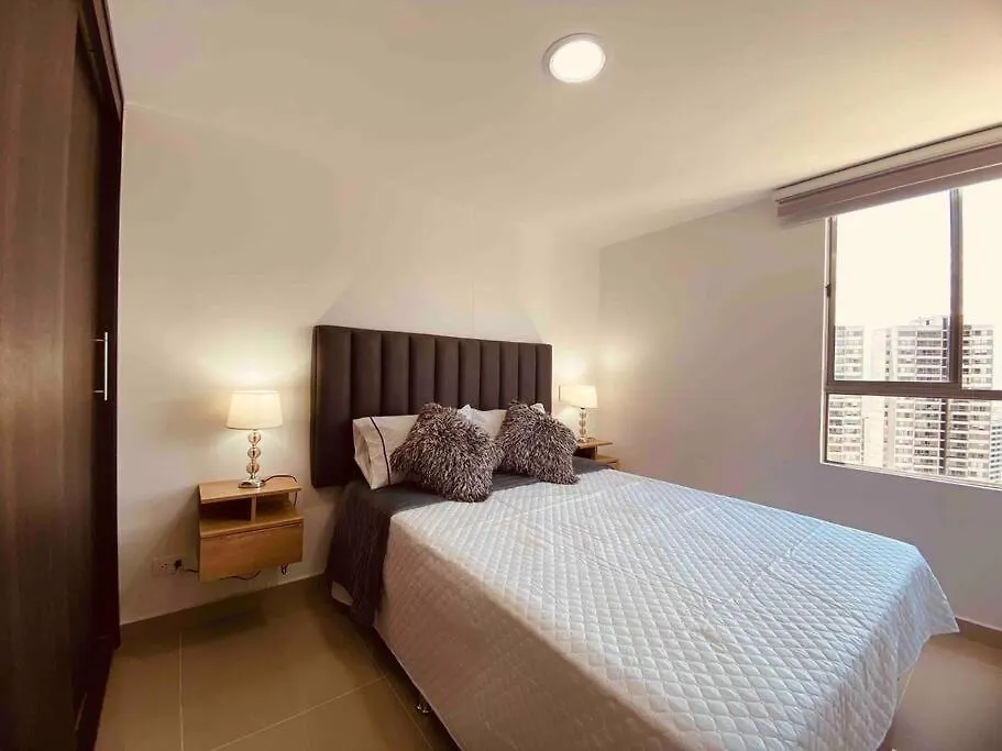 麦德林Poblado, Aire Acondicionado, Piscina, Vista, Gym公寓 哥伦比亚
