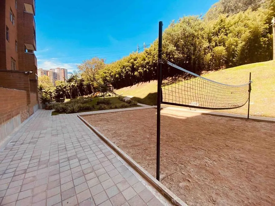公寓 麦德林Poblado, Aire Acondicionado, Piscina, Vista, Gym公寓 哥伦比亚